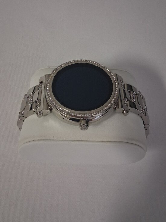 Michael Kors Access Sofie Touchscreen Smartwatch, Silver/glitz Bracelet Style:
